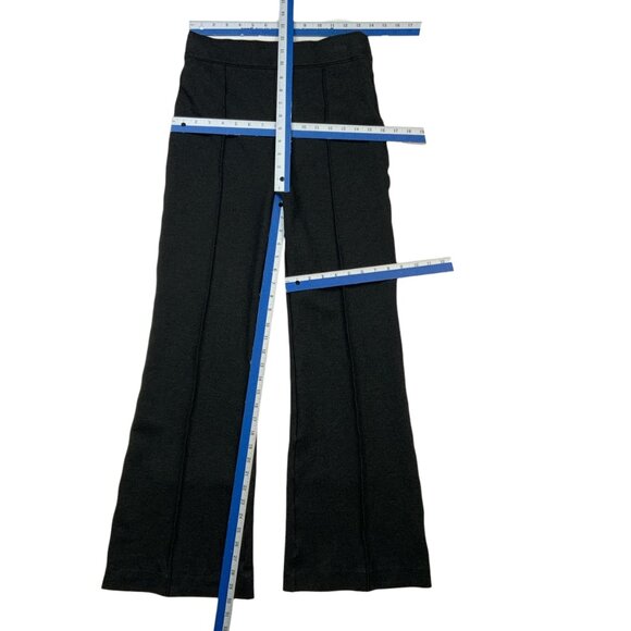 Spanx High Rise Flare Ponte Pant M Dark Gray Pull On Fit Career Fall Fashion - Picture 4 of 12